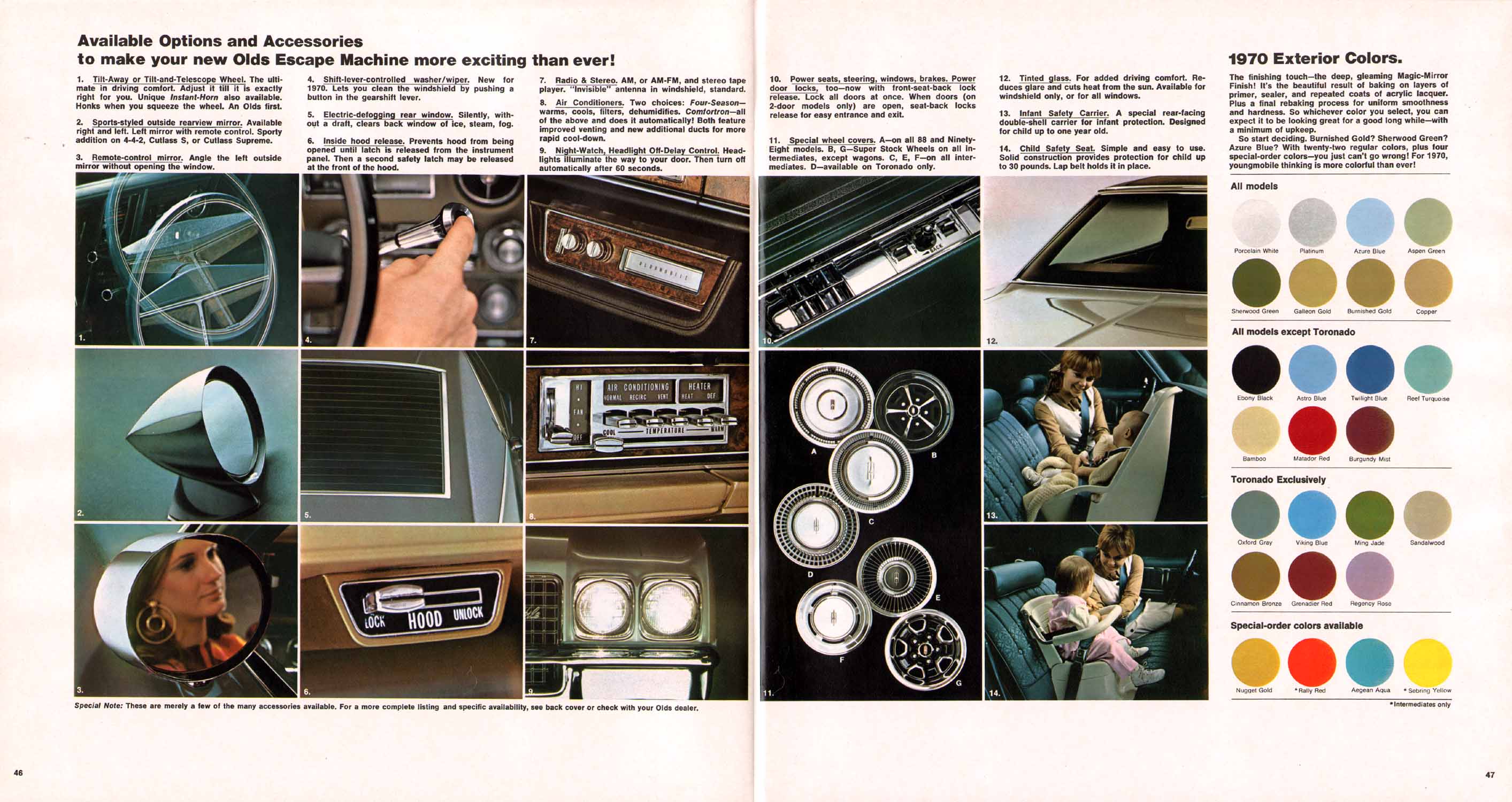 1970 Oldsmobile Prestige Brochure Page 1